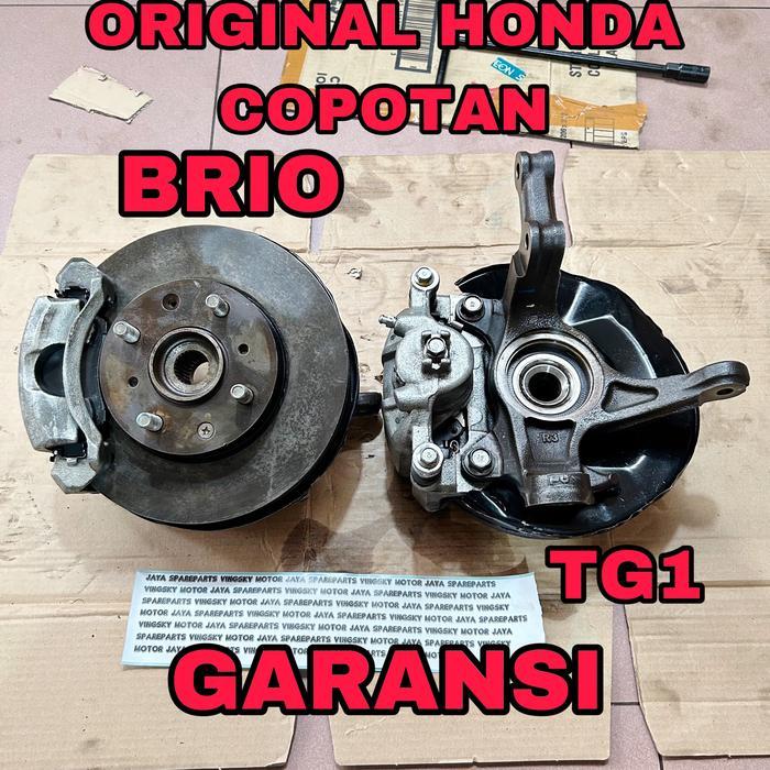 Knuckle Kaliper Honda Brio E Rs S Matic At Cvt Manual Mt Caliper Rem Knakel Roda Depan Kanan Kiri