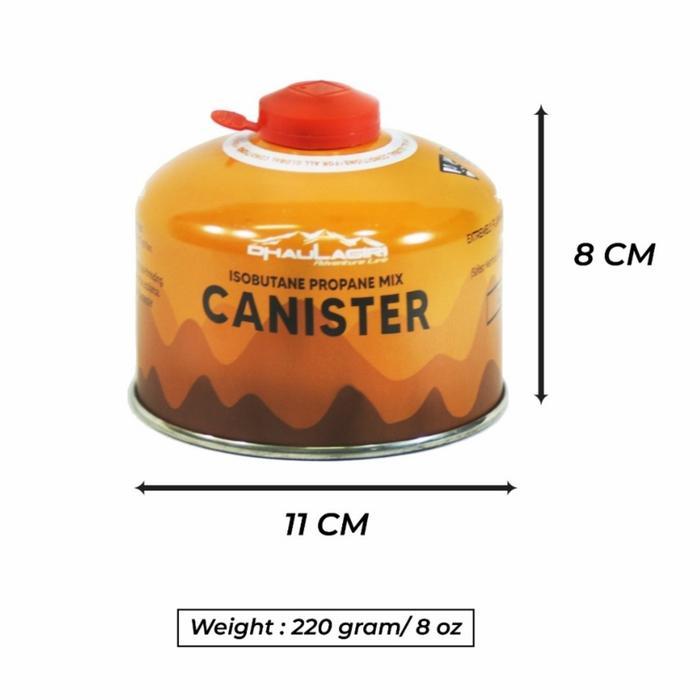 Eiger - tabung kaleng kompor camping canister dhaulagiri ultralight hiking Alat Camping