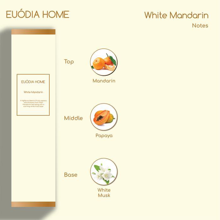 Euodia Home White Mandarin Fragrance Diffuser 150 ml