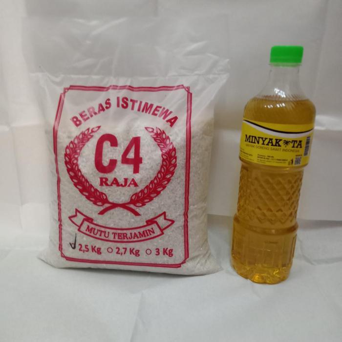Promo Paket Sembako Murmer Beras Dan Minyak Goreng