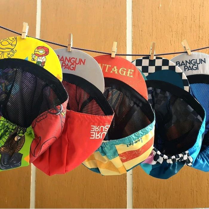 LumpAt Cycling Caps - Topi Gowes Sepeda MTB RB Seli
