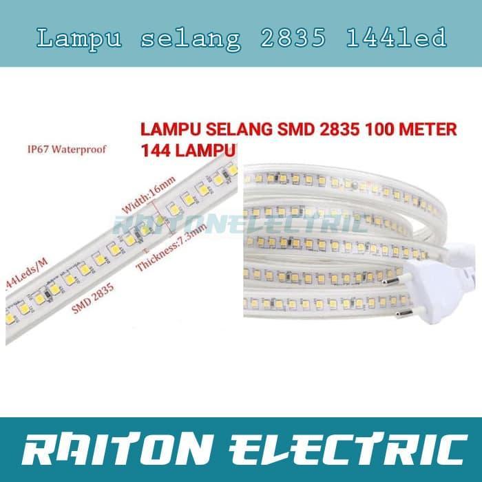 "New" Lampu led strip selang SMD 2835 Putih