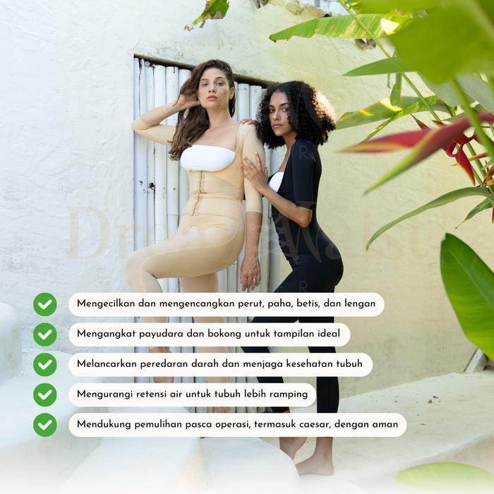 DreamWaist - Medical-Grade Body Shaper - Korset Full Body - Korset Seluruh Badan Pasca Operasi /
