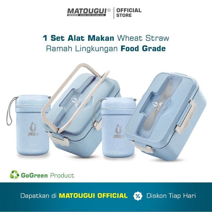 DELTALunch Box Set Kotak Makan Siang BPA Free Tempat Makan Bento Multifungsi TMS19 kotakmakan lotso