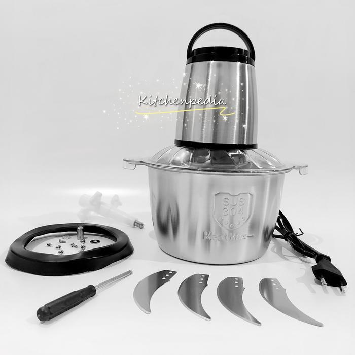 Cosmos - Blender Elektrik Alat Pencacah Bumbu Penghancur Buah Sayur Jus Daging