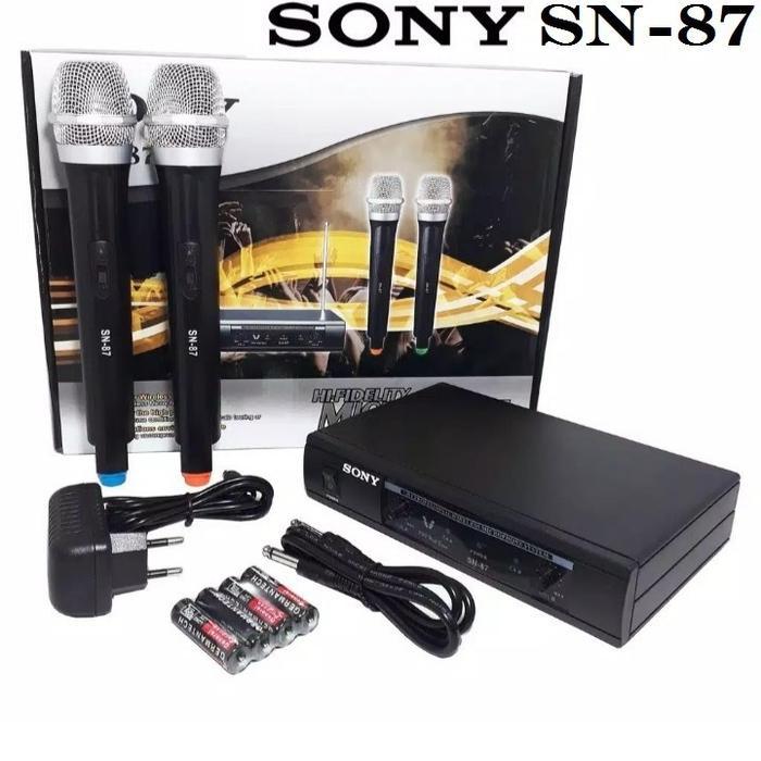 Mic Wireless Sony Sn-87 / Sn87 Microphone Wireless Handheld