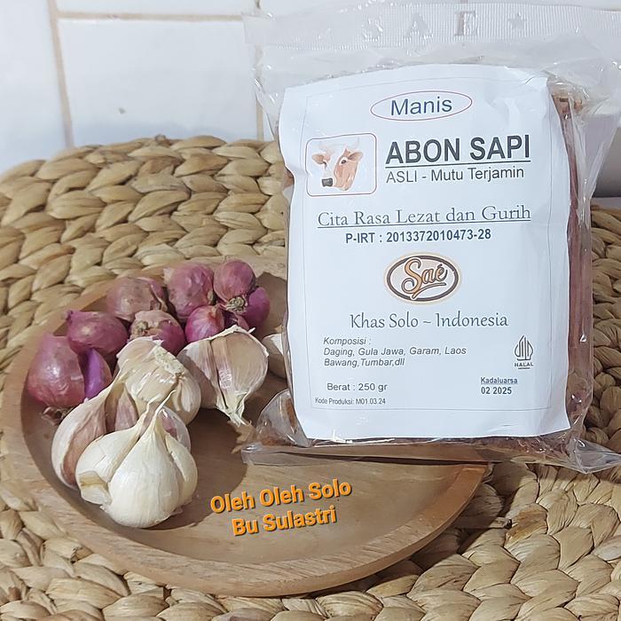Abon Sapi Asli Solo Sae Manis
