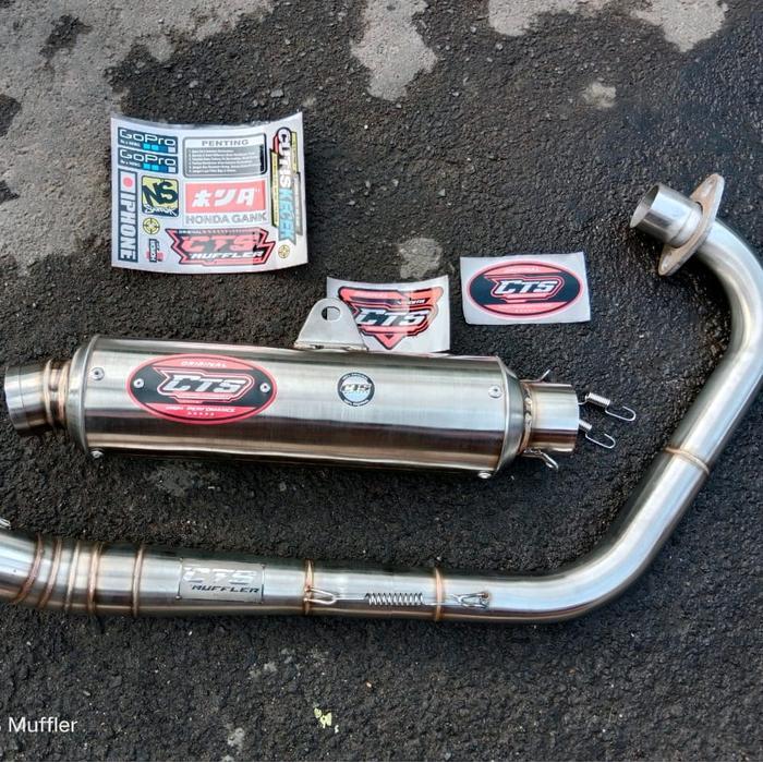 KNALPOT CTS MUFFLER BULAT JENONG CB GL MP