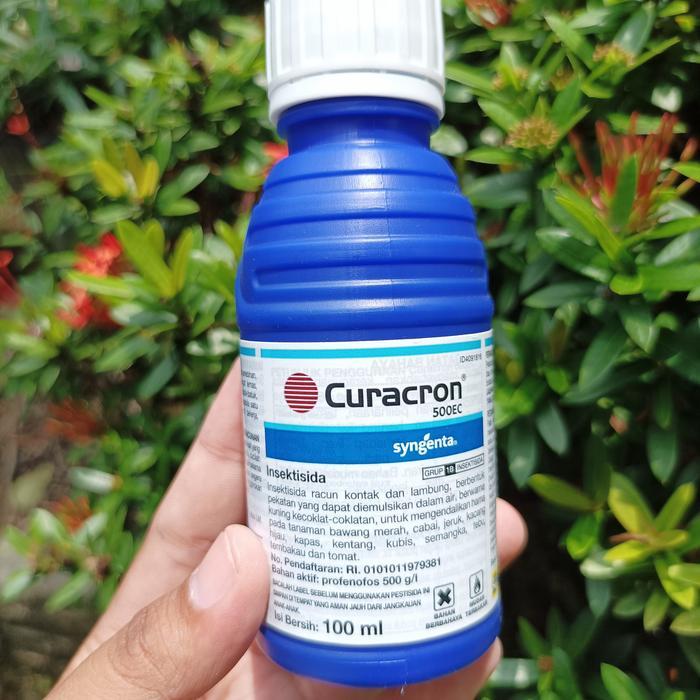` Curacron 100 ml Insektisida Pestisida Ampuh Membasmi Hama Putih