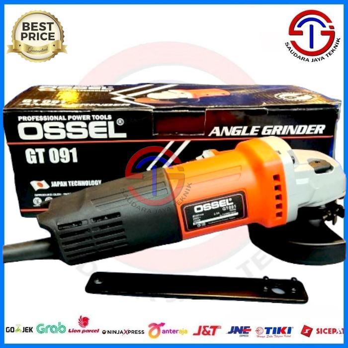 Mesin Gerinda Tangan Gt091 Ossel / Angle Grinder Gt 091 Ossel