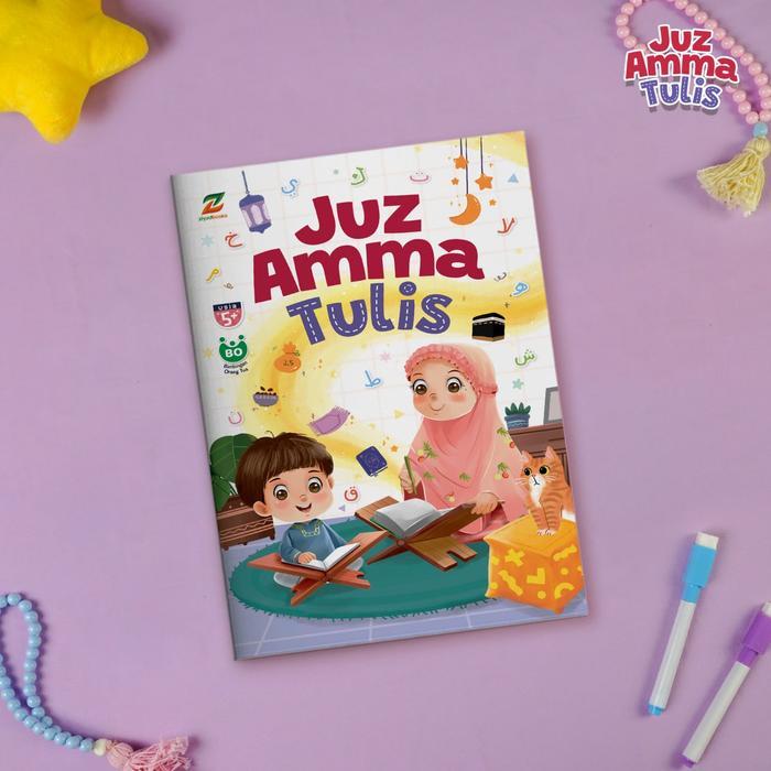 Juz Amma Tulis Anak Lengkap - Belajar Menulis Juz Amma For Kids TK SD PAUD 4 5 tahun - Ziyadbooks