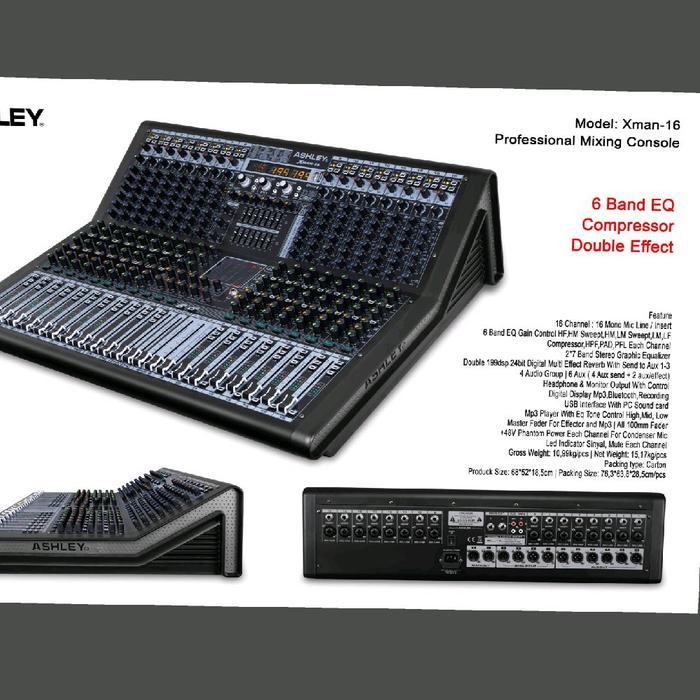 Professional Mixing Console Ashley Xman 16/ X-Man 16 / X Man 16