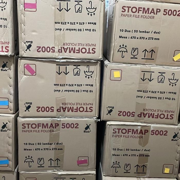 [50PCS] MAP FOLDER KERTAS STOPMAP BUFFALO BIOLA 5002