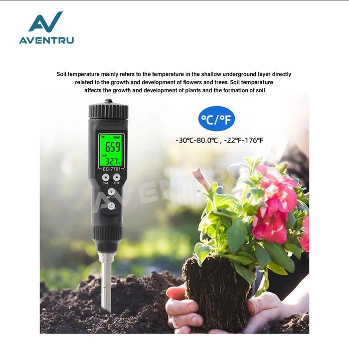 PENGUKUR EC TEMPERATUR TANAH PASIR SOIL SEA SAND EC TEMPERATURE TESTER METER