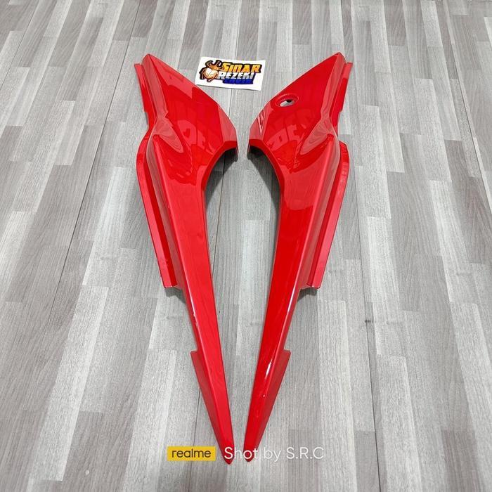 WIN Cover Body Bodi Belakang Sepasang Honda Cb150R Cb 150 R Cb 150R New Src - Merah ( COVER BODY CB 