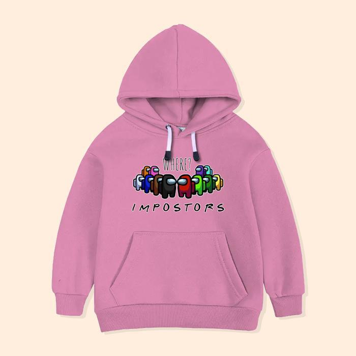 Jaket Hoodie Anak Game Among Us Karakter Atasan Anak Laki-Laki Perempuan AMS-02
