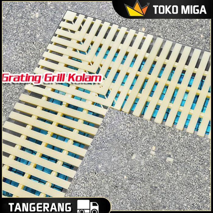 Ready Grating Grill Kolam Renang Grill Grating Gutter Kolam - 10025Cm