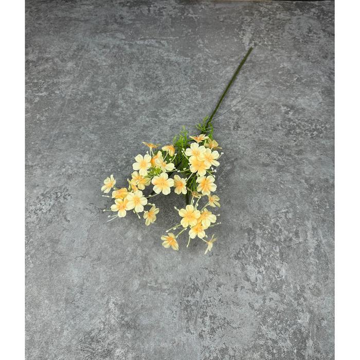 [COD] HOMEY - C74 GERANIUM Bunga Geranium Kain Sutra 60CM ARTIFICIAL BUNGA DEKORASI HIAS RUANGAN