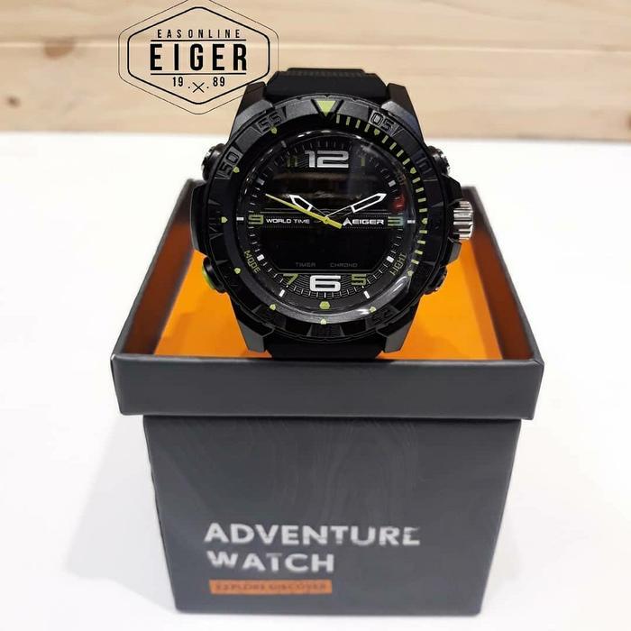 Jam Tangan Eiger Baitou Watch Art.3358 Dual time