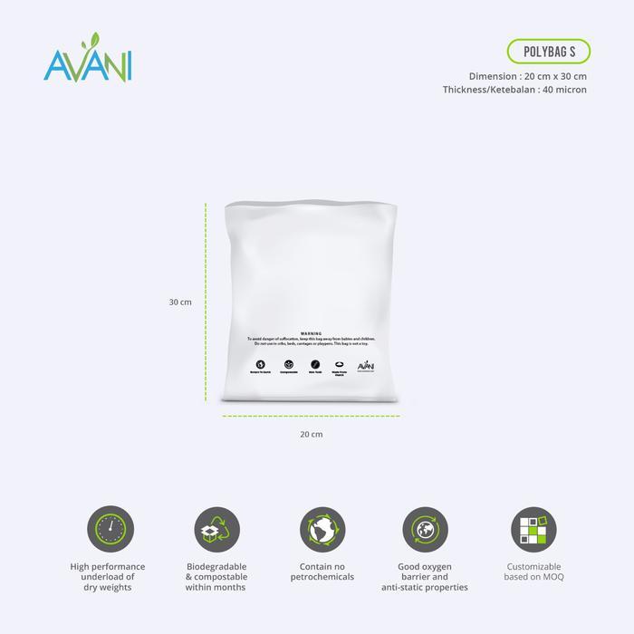 Polybag Kantong Singkong Polymailer Ramah Lingkungan - Cassava Bag