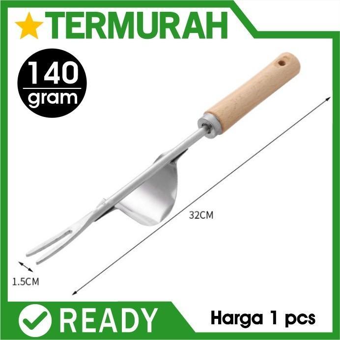 Alat Pencabut cabut akar Rumput tanaman Liar Manual Garpu Weeder