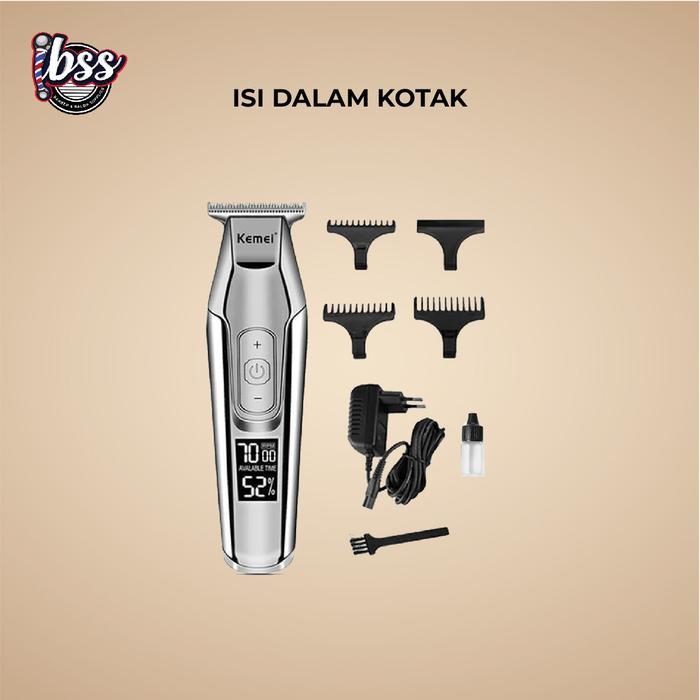 Kemei Trimmer Km 5027 Hair Clipper Beard Trimmer Electric / Alat Cukur Professional / Kemei Original