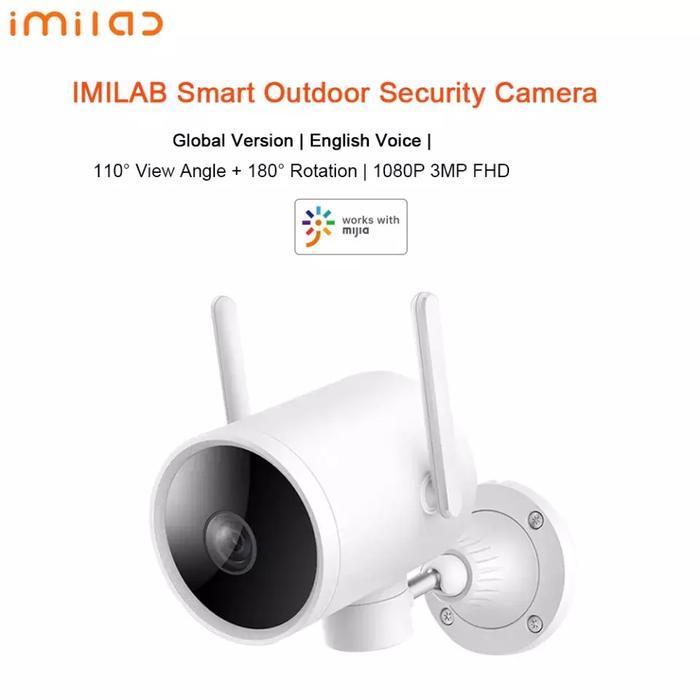 Imilab EC3 Smart Outdoor Mi Home Security Camera CCTV 2K 3MP