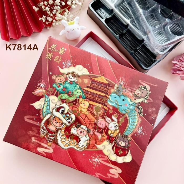 Box Mika Sekat Naswan Kotak Sincia K7814Dus Imlek Kue Lapis Legit Populer