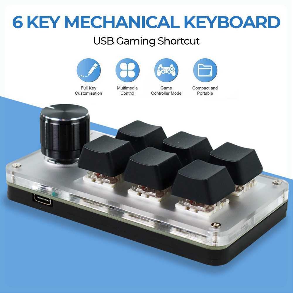 BESSELLER KEYBOARD DIGITAL ALLIANCE MECA 6 RGB LP - KEYBOARD GAMING DA MECA 6 RGB LP