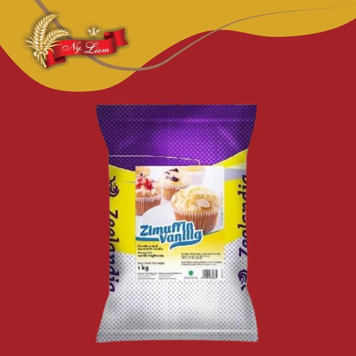 ZEELANDIA Zimuffin Vanilla / Tepung Premix Muffin Vanila 1kg