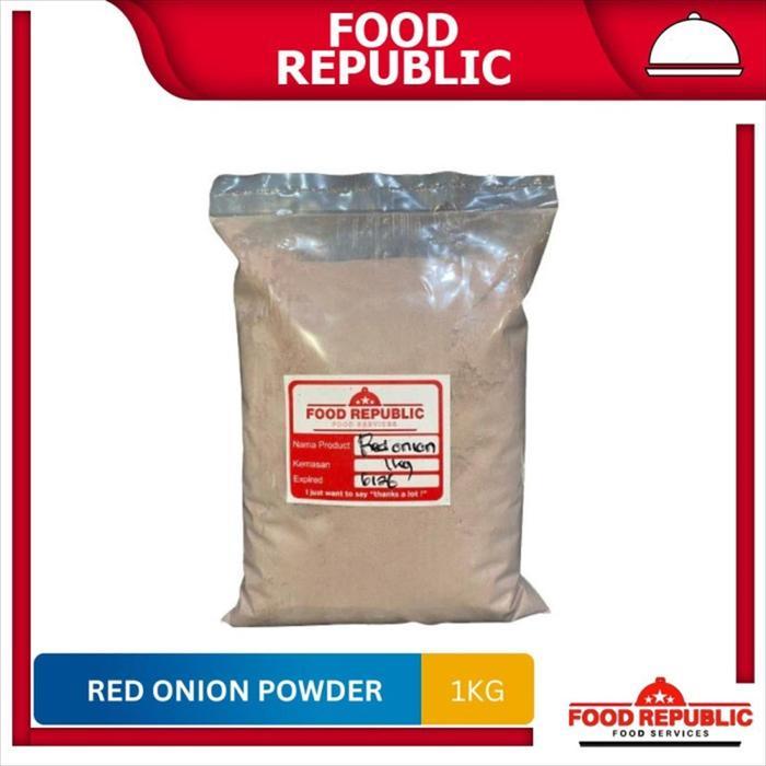 RED ONION POWDER / BAWANG MERAH BUBUK / SHALLOT 1KG MURNI HALAL IMPORT