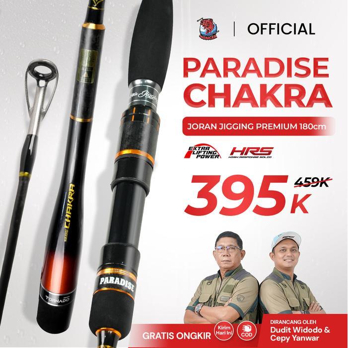 PARADISE - Joran Pancing Paradise Chakra Joran Specialist Jigging 180CM PE2-6 HRS Extra Lifting