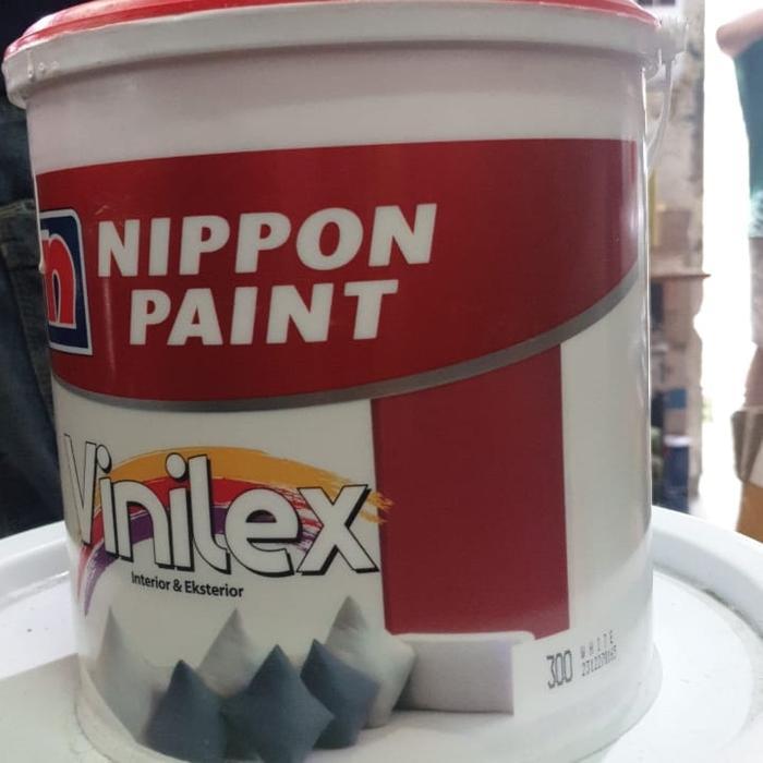 Cat Nippon Vinilex 5Kg Putih No 300,Cat Vinilex 5Kg 300 Putih 5Kg