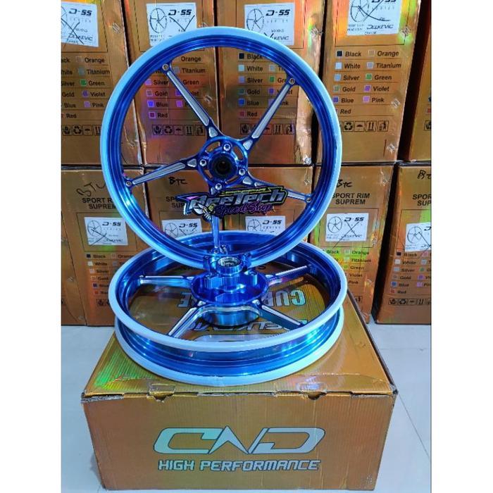 velg delkevic d55 ninja 150 r ninja 150 rr 185 215 17 plus ban maxxis ring 17 Motorcycle