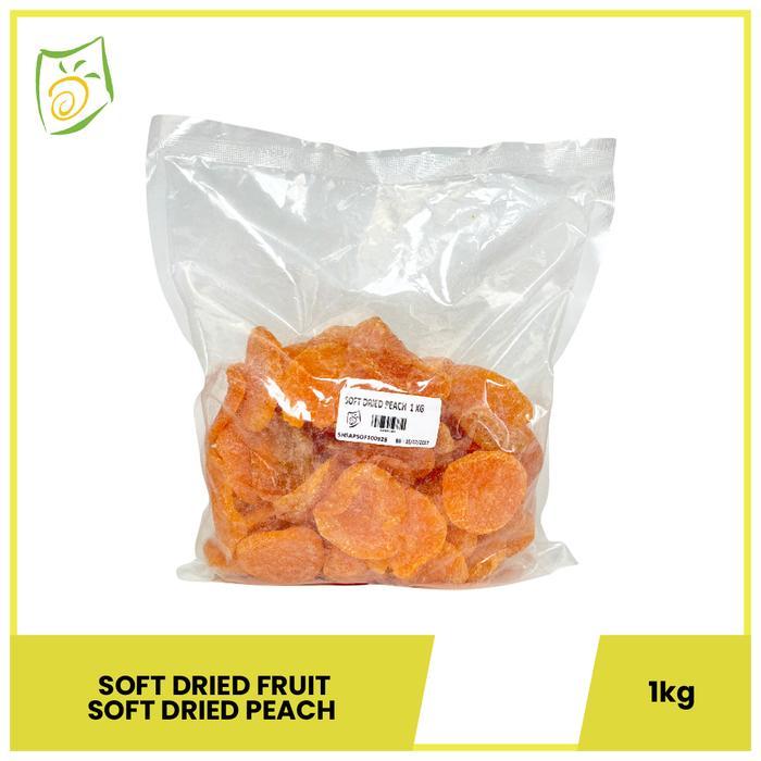 Soft Dried Fruit Peach 1kg - Buah Peach Kering 1kg