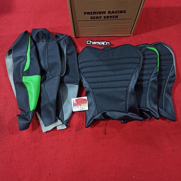 Racing Seat Cover Lapis Sarung Kulit Jok New Ninja 250Fi 250 Fi 2018 Harga Spesial
