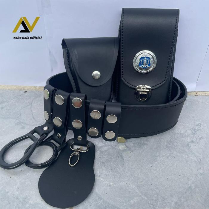 kopel sabuk satpam security full set bangkol lengkap 1 set