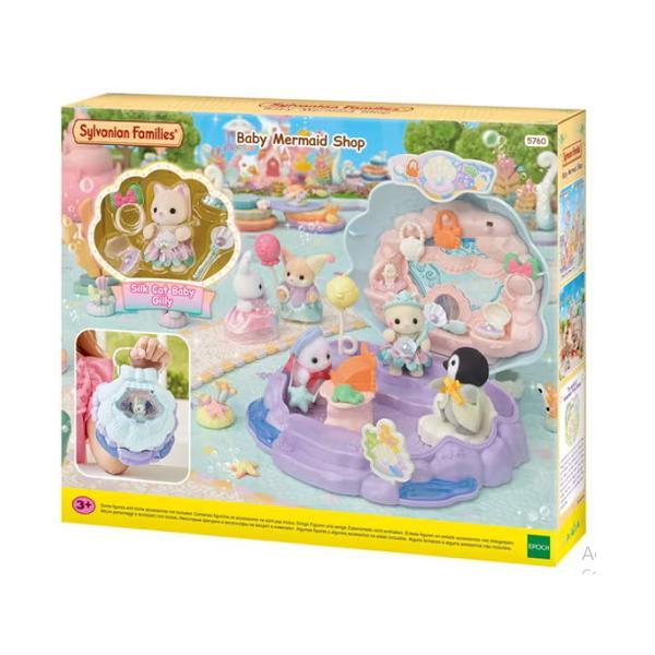 Mainan Koleksi Sylvanian Families Baby Mermaid Shop
