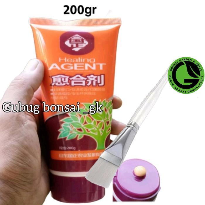 lumercok99 salep kambium import HEALING AGEN 200GRAM salep kambium bonsai salep luka tanaman anti