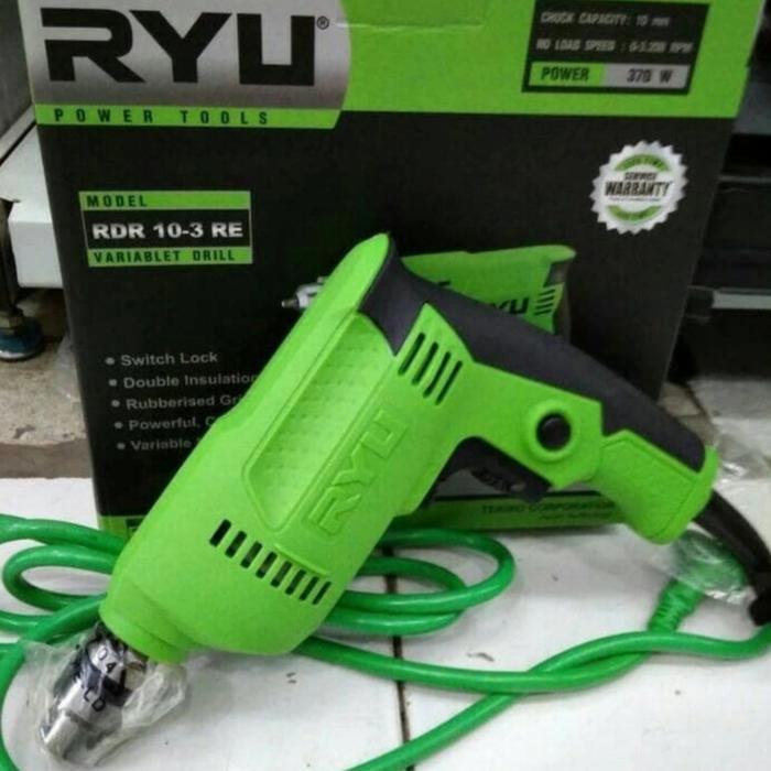 Mesin Bor Ryu 10Mm Orignal Bolak Balik