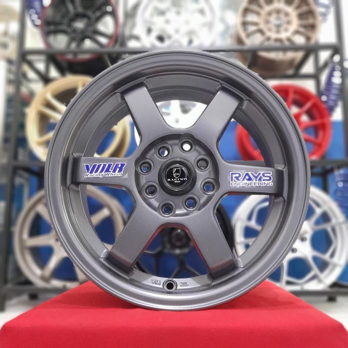 Velg Mobil Murah Te37 Hsr Te Ring 15 Pcd 4x100/114 Brio Xenia Karimun