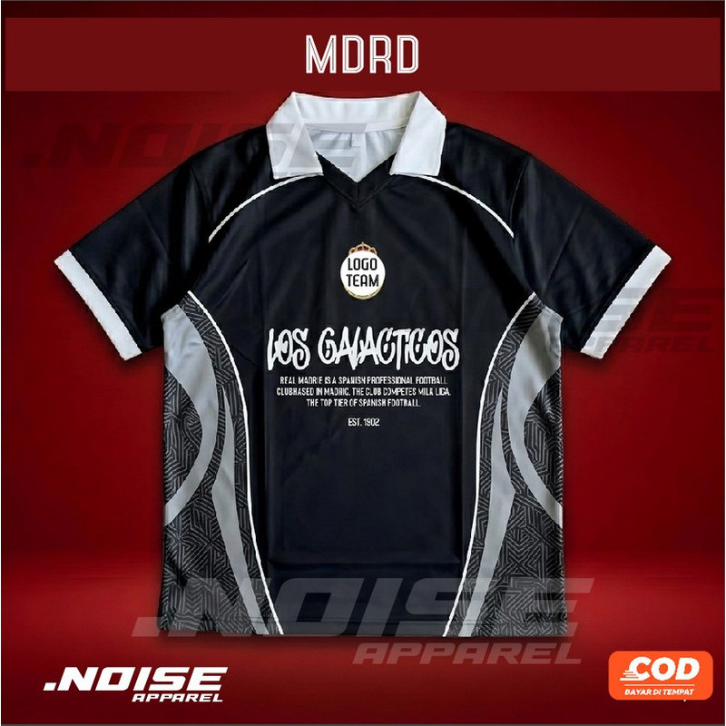 NOISE APPAREL  Jersey retro berkerah satuan full printing jersey classic  Custom baju olahraga mirip