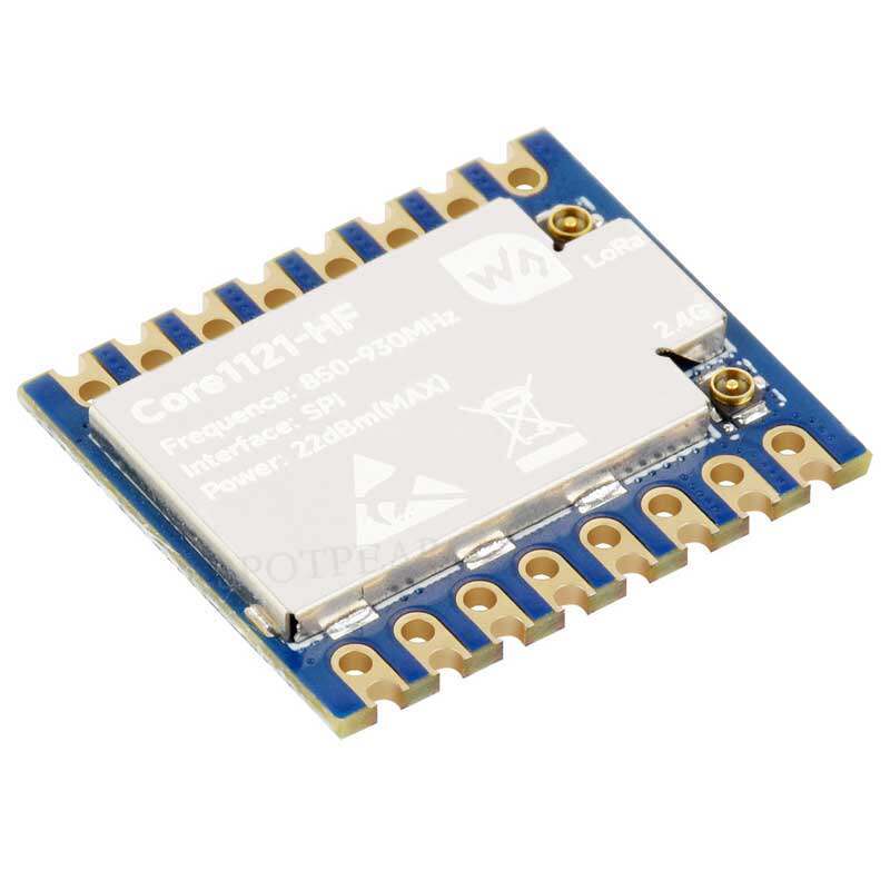 Baru Core1121 LoRa LR1121 HF LF Dual-Band Module, SPI, Suitable for Sub-GHz / 2.4GHz