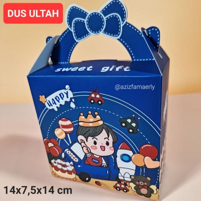 Younger_Shop Snack Box Ulang Tahun Anak, Goodie Bag Ulang Tahun, Dus Ultah, Bingkisan Ulang Tahun
