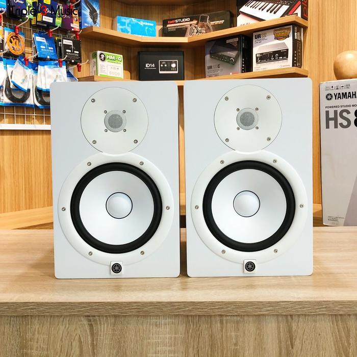 YAMAHA HS8 PAIR ORIGINAL Aktif Speaker Monitor Flat - Putih