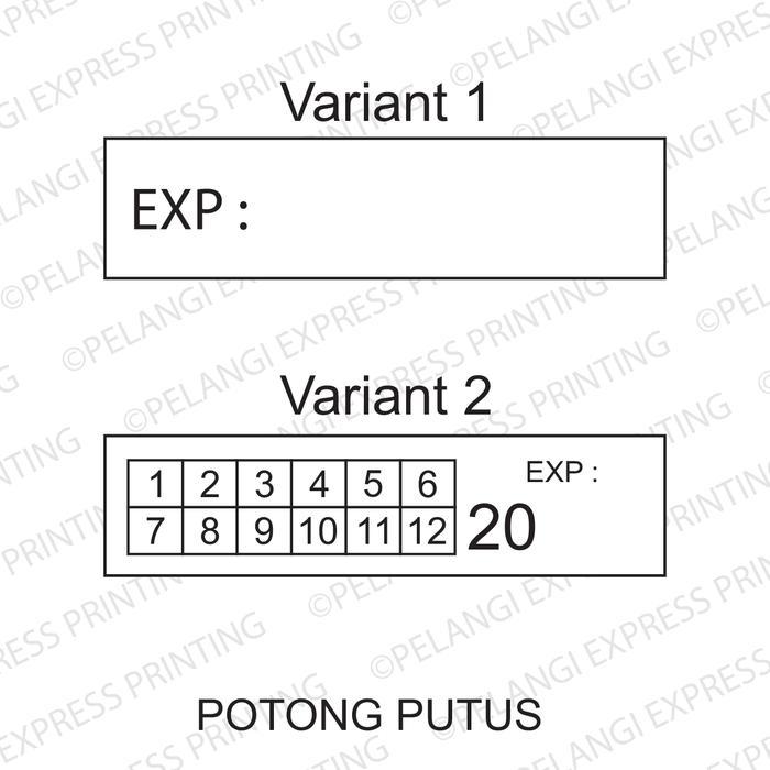 STIKER EXPIRED STIKER KEDALUWARSA KADALUARSA LABEL EXPIRED