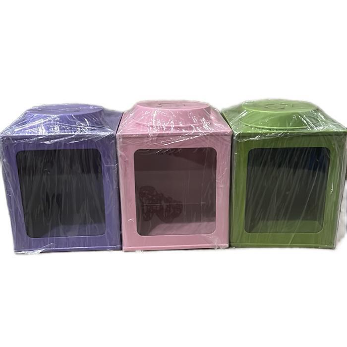 Toples Kaleng Kerupuk Mini Estetik Jadul Untuk Permen Kue Penyimpanan