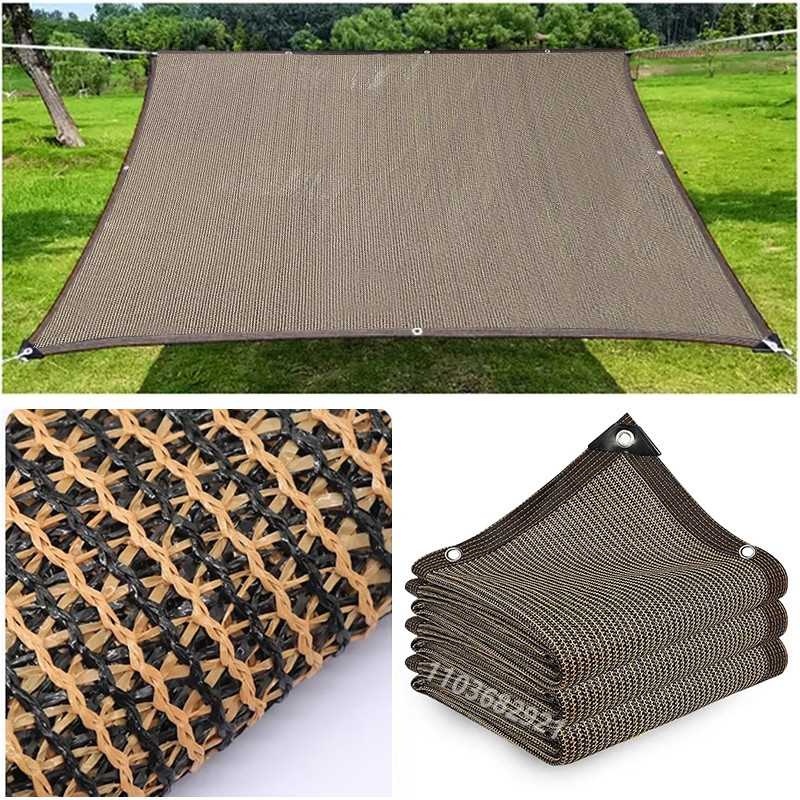 Multiple color outdoor garden sunshade net, terrace sunshade net, camping sunshade net, UV