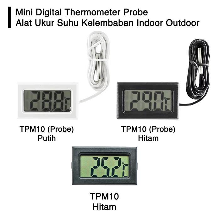 Mini Digital Thermometer / Termometer Digital Waterproof + Kabel Probe