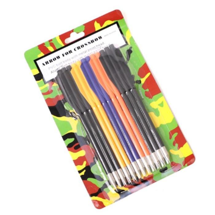 TERLARIS set (12buah) ANAK MATA PANAH IKAN PASER CROSSBOW FISH HUNTING Selamat Berbelanja